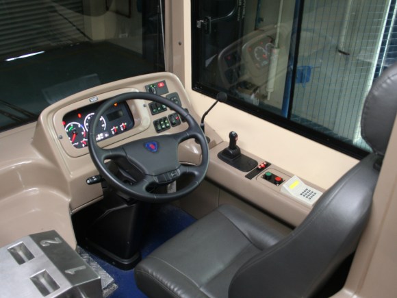 Full view of the Driver's station - image courtesy of Scania Malaysia
