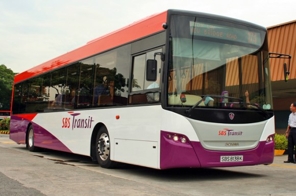 Scania K-Series chassis buses have been operating in Singapore for some years as the government has moved to make the bus fleet 100% accessible.
