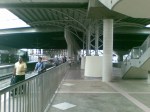 Image of connecting stairs to Platform 2 & 3 at Kuala Lumpur station under the "old" trainshed. This part of the platform is now used for Komuter Service. Image courtesy of TWK90