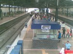 Image of Platform 2 & 3 at Kuala Lumpur station under the "old" trainshed, with the new fare payment booth. This part of the platform is now used for Komuter Service. Image courtesy of TWK90